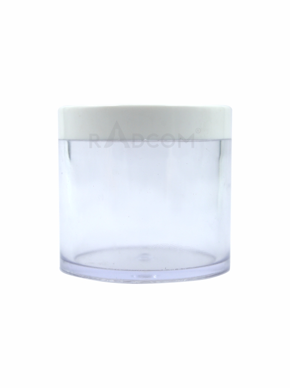 100GM San Cream Jar - With White Cap 